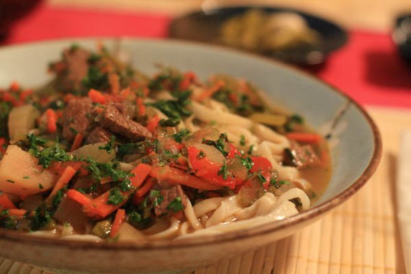 Lagman Recipe: Hand-Pulled Noodles with Rich, Savory Sauce